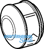 Geberit Verteilerkappe m. Steckanschluss