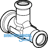 Geberit Mapress Messing T-Stck