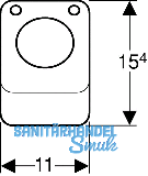 Geberit HyTouch Wand-Fudrcker
