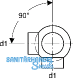 Geberit PE Doppel-Kugelabzweiger