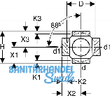 Geberit PE Abzweiger 3teilig