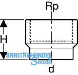 Geberit PE Anschweiende verstrkt