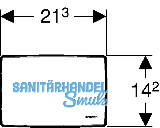 Geberit Abdeckplatte Artline