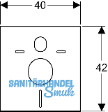 Geberit Schallschutzset fr