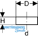 Geberit PE Schutzkappe fr