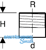 Geberit PE Anschweiende verstrkt