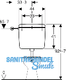 Geberit Splkasten AP127 tiefhngend