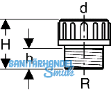 Geberit PE Stutzen 50mmx6/4'