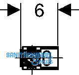 Geberit Duofix Wandanker fr