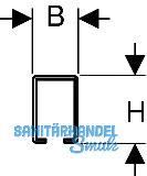 Geberit Pluvia Schiene MPC Profil