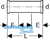Geberit Mapress C-Stahl Schiebemuffe