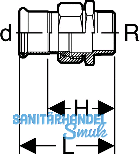 Geberit Mapress C-Stahl bergangsver.
