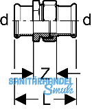 Geberit Mapress C-Stahl Verschraubung