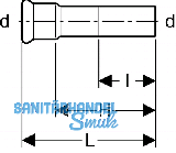 Geberit Mapress Edelstahl Gas bergang
