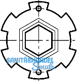 Geberit Mapress Halterung fr
