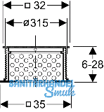 Geberit Pluvia Zusatzset