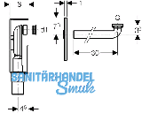 Geberit UP Siphon f.Waschtisch mit