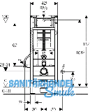 Geberit Duofix WC-Montageelement f WC