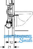 Geberit Duofix WC-Montageelement f WC