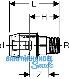 Geberit PushFit bergang mit AG