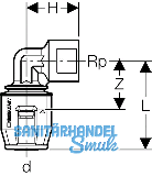 Geberit PushFit bergangswinkel 90 Grad
