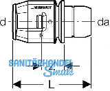 Geberit PushFit Steckberg. f. Verteiler
