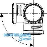 Geberit Eckabzweig PP-MD 87.5G