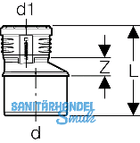 Geberit Reduktion PP-MD d110/40