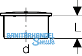 Geberit Muffenstopfen PP-MD d90