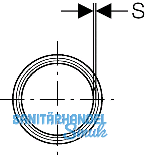 Geberit Rohr PP-MD d75x1500 1 Muffe