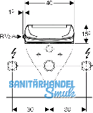 Geberit AquaClean 4000, weiss