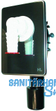 HL400 WG-UP-Sifon DN40/50 - 160x110mm