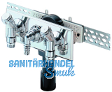 HL406.2 WG-UP-Sifon DN40/50 m. 2 integri erten WasserAnschl. sam