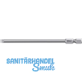 WERA Bit-Einsatz 800/4Z lang 1/4"sechskant 0.8 x 4.0 x 89 mm Schlitz