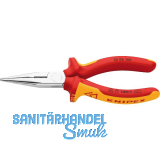 KNIPEX VDE-Langschnabelzange DIN 5745 gerade L�nge 160 mm
