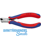 KNIPEX Elektronik-Vornschr�gschneider 6432 DIN 9654 kleine Facette, 2K, L=120 mm