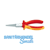 KNIPEX VDE Langbeck-Rundzange DIN 5745 lange, runde Backen L�nge 160 mm