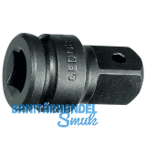 GEDORE Vergrößerung KB3019 für Kraftsteckschlüssel 3/8" auf 1/2"vierkant GEDORE Vergrößerung KB3019 für Kraftsteckschlüssel 3/8" auf 1/2"vierkant