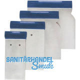 Fl�chenspachtel ( Japanspachtel ) aus Bandstahl mit Griffleiste Breite 100 mm