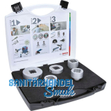 BOSCH Diamant Trockenbohrerset 5-teilig X-Lock