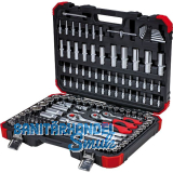 GEDORE RED Steckschl�ssel-Satz 1/4" + 3/8" + 1/2" mit Umschaltknarren 172-teilig