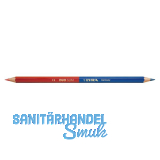 LYRA B�rofarbstift rot/blau L�nge 178 mm � 6,8 mm