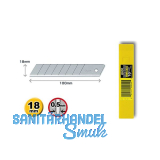 Olfa Ersatzklingenbox mit 18 mm Abbrechklingen ( 10 St�ck )