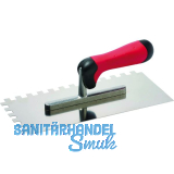 SCHULLER Gl�ttkelle 2-K-Griff 280 x 130mm Z6 x 6 rostfrei