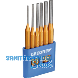 GEDORE Splintentreiber-Satz achtkant 6-teilig im PVC-Halter