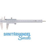 MITUTOYO Analog-Messschieber m. Feststellschraube Tiefenma� flach Messb. 0-150mm