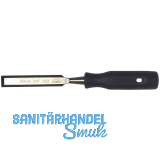 STUBAI Stemmeisen mit schwarzem PP-Heft Breite 12 mm