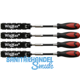 Winmax mit justierbarem Keil und flexiblem Griff - Set