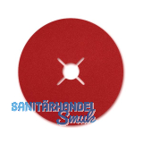 STARCKE Keramik-Fiberscheibe � 125 x 22.2 mm Korn 24 f�r Edelstahl