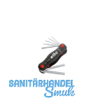 WIHA Sechskant Stiftschl�ssel-Klapphalter Pocket Star 351PK7 1.5-6 mm 7-teilig